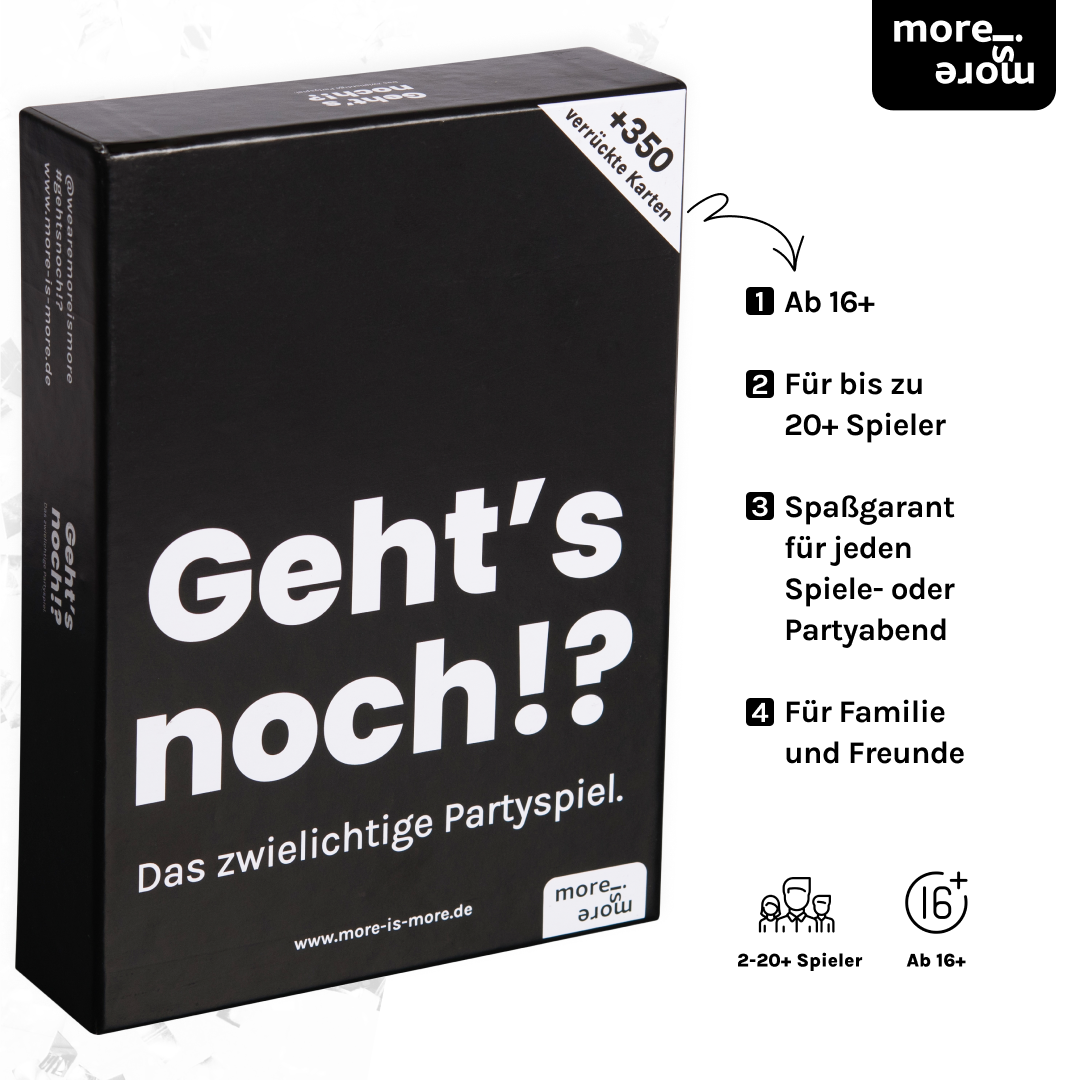 Geht's noch!?