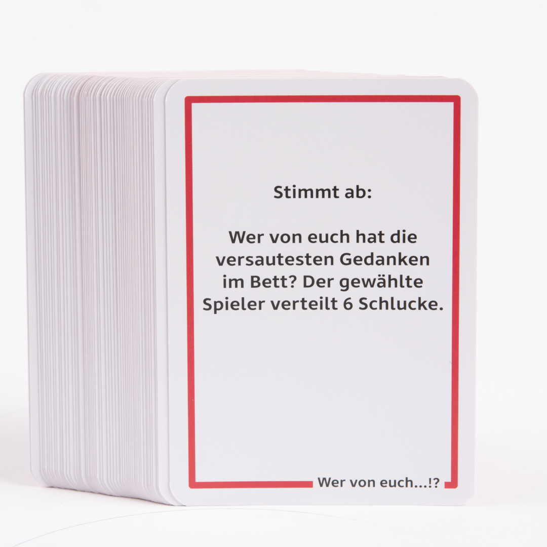Wer von euch...!? - Rote Edition